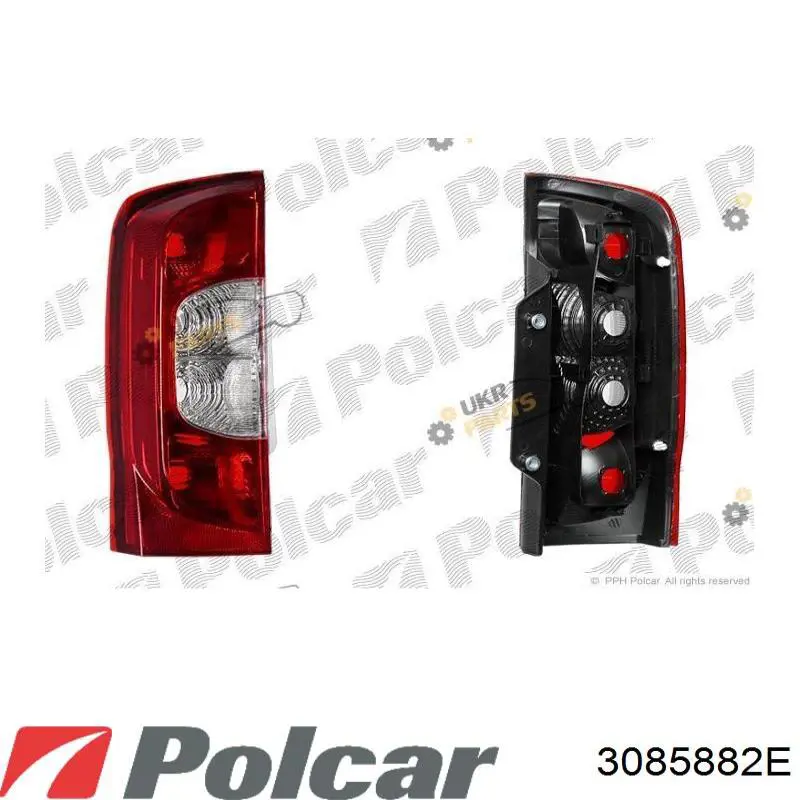 Купити 5030228 Autotechteile Задня права фара