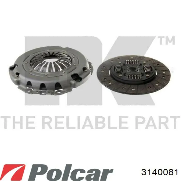 Купити 3140081 Polcar Радіатор двигуна
