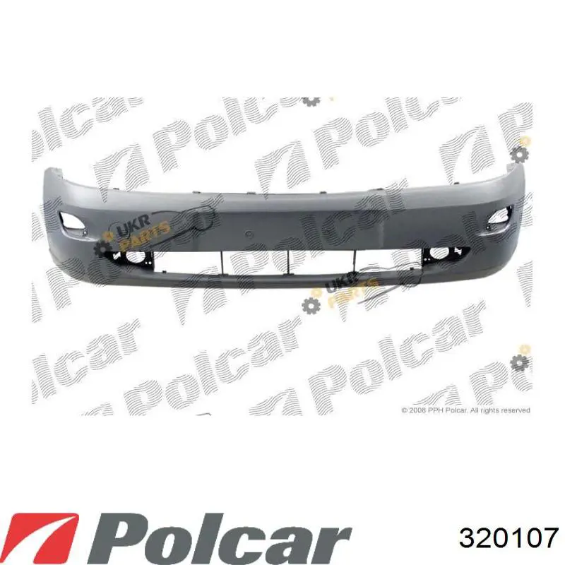Передній бампер 320107 Polcar