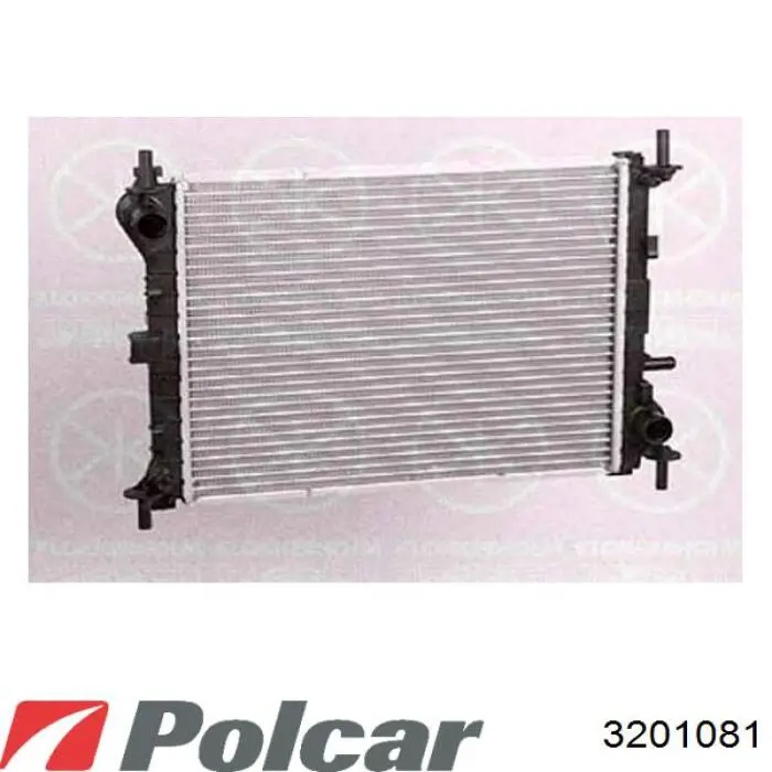 Радіатор основний Polcar 3201081 ціна, від 40.64 USD