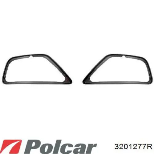 Ободок/окантовка фари протитуманної, лівий Polcar 3201277R ціна, від 5.92 USD