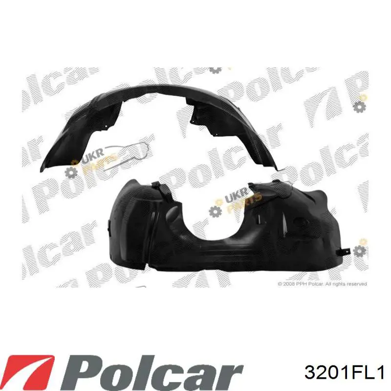Підкрилок переднього крила, лівий FPS FP2532387 ціна, від 12.56 USD