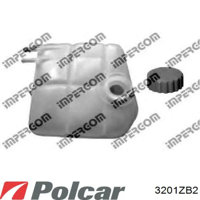 Бачок системи охолодження 3201ZB2 Polcar