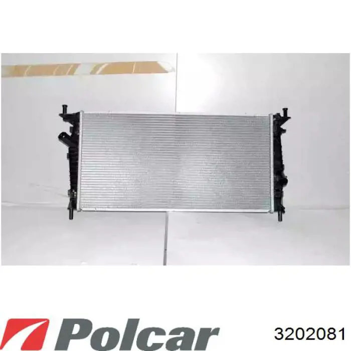3202081 Polcar радіатор охолодження двигуна
