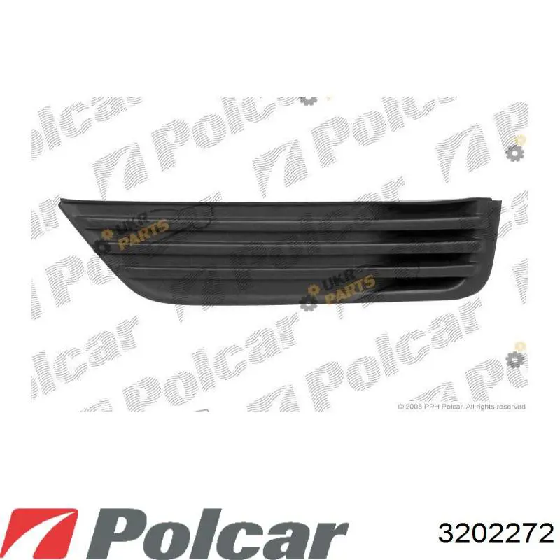 Заглушка протитуманки передньої правої Polcar 3202272 ціна, від 2.53 USD
