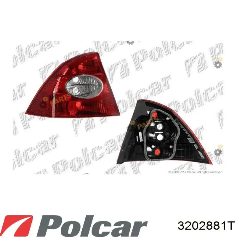 Задня права фара 3202881T Polcar