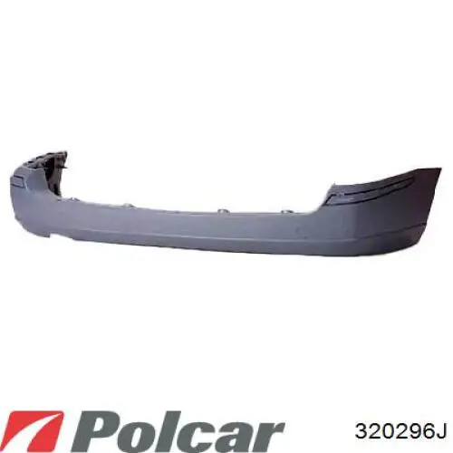 Задній бампер 320296 Polcar