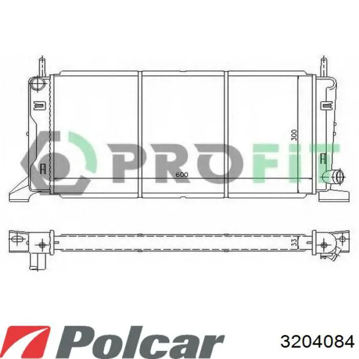Радіатор основний Ford 1643536 ціна, від 60.06 USD
