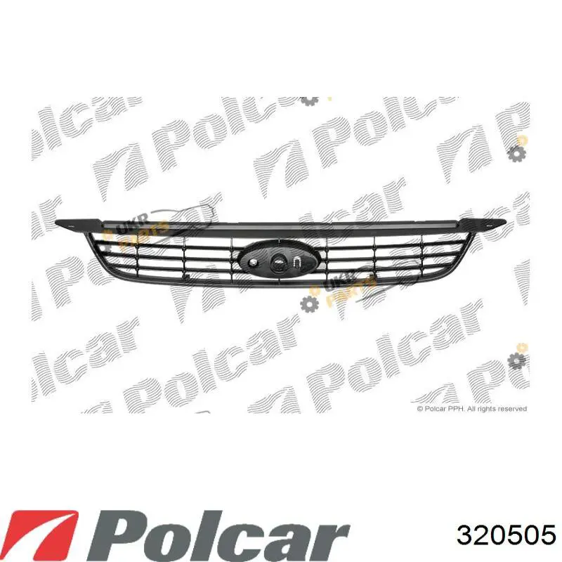 Облицювання радіатора Polcar 320505R ціна, від 19.87 USD