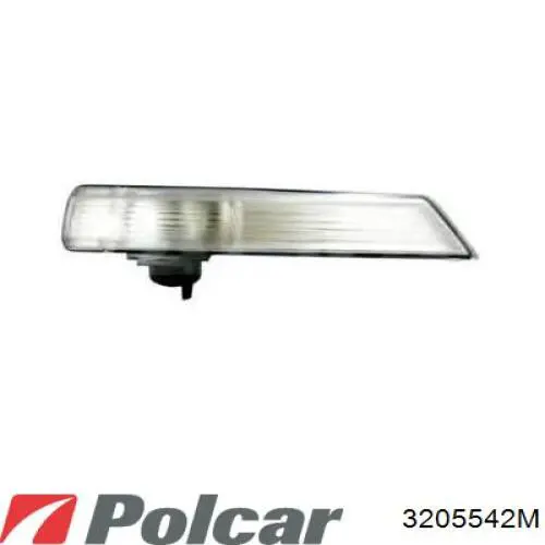 3205542M Polcar Дзеркальний елемент лівий
