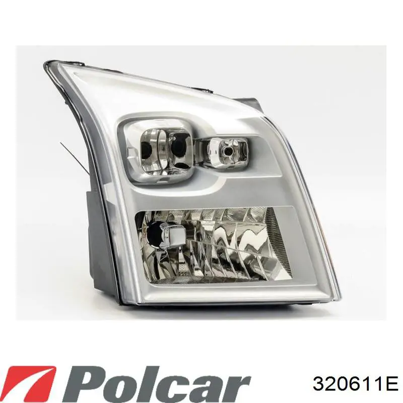 Скло фари лівої Polcar 320611E ціна, від 17.51 USD