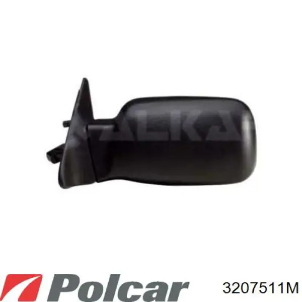 3207511M Polcar Дзеркало заднього виду, ліве