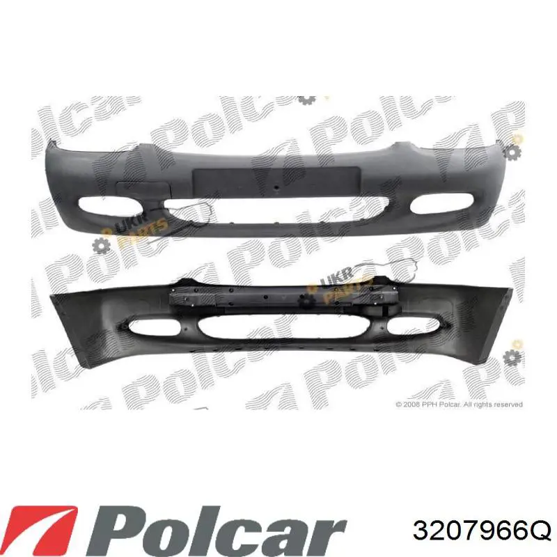 Задній бампер 3207966Q Polcar