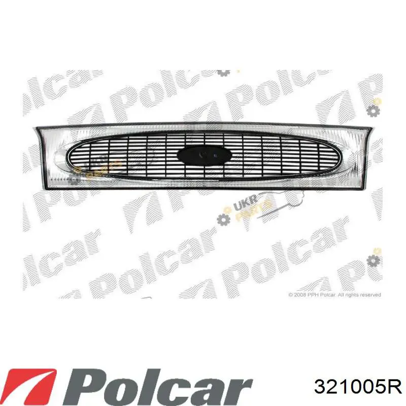 Купити 321005R Polcar Захисна решітка радіатора