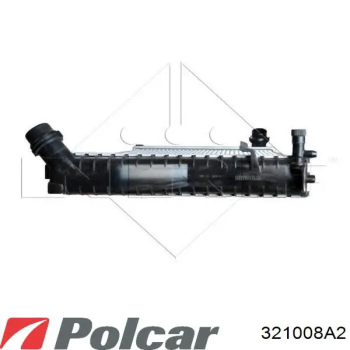 321008A2 Polcar радіатор охолодження двигуна