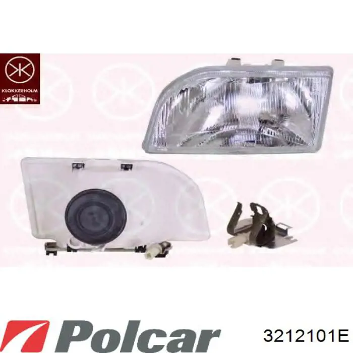 Купити 3212101E Polcar Фара правая