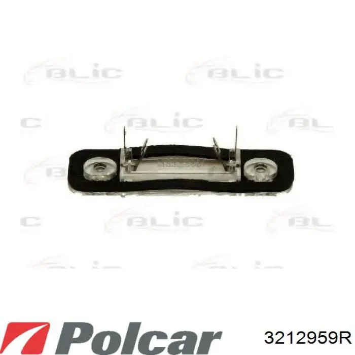 Ліхтар підсвічування заднього номерного знака 3212959R Polcar