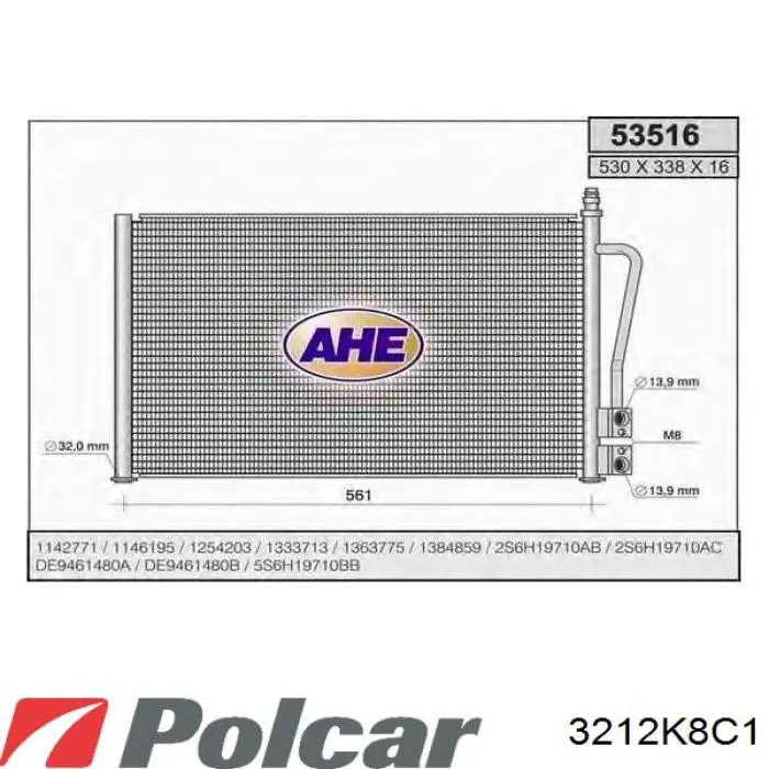 3212K8C1 Polcar Конденсатор