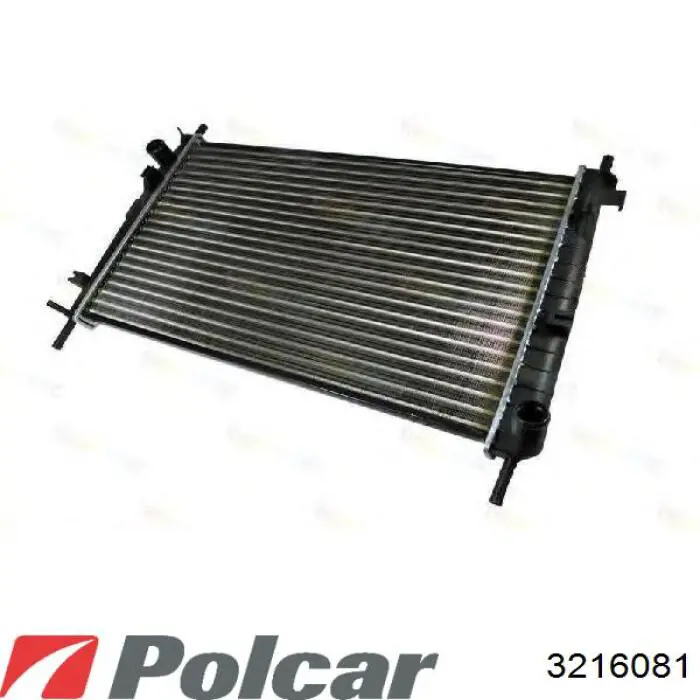 Радіатор охолодження двигуна 3216081 Polcar