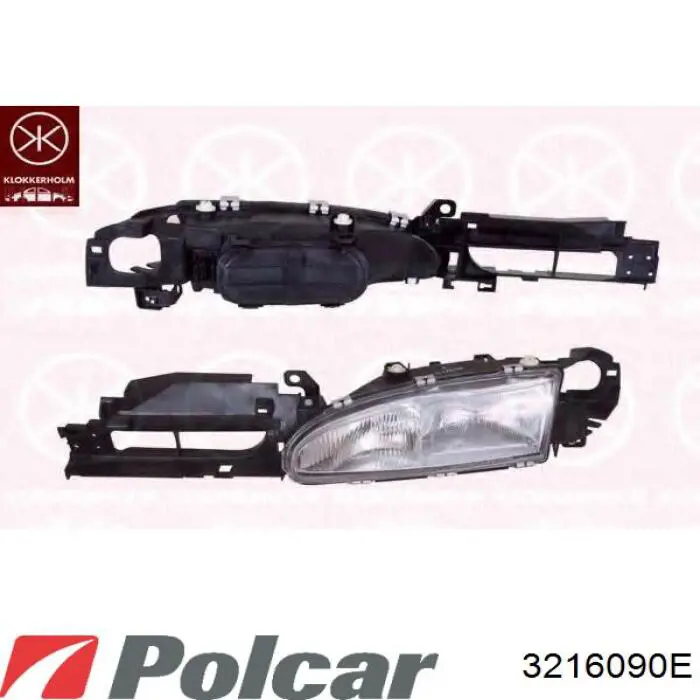 Фари Polcar 3216090E ціна, від 96.99 USD