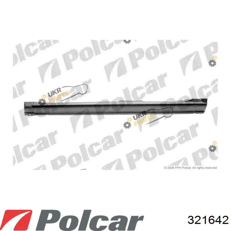 Поріг зовнішній правий 321642 Polcar