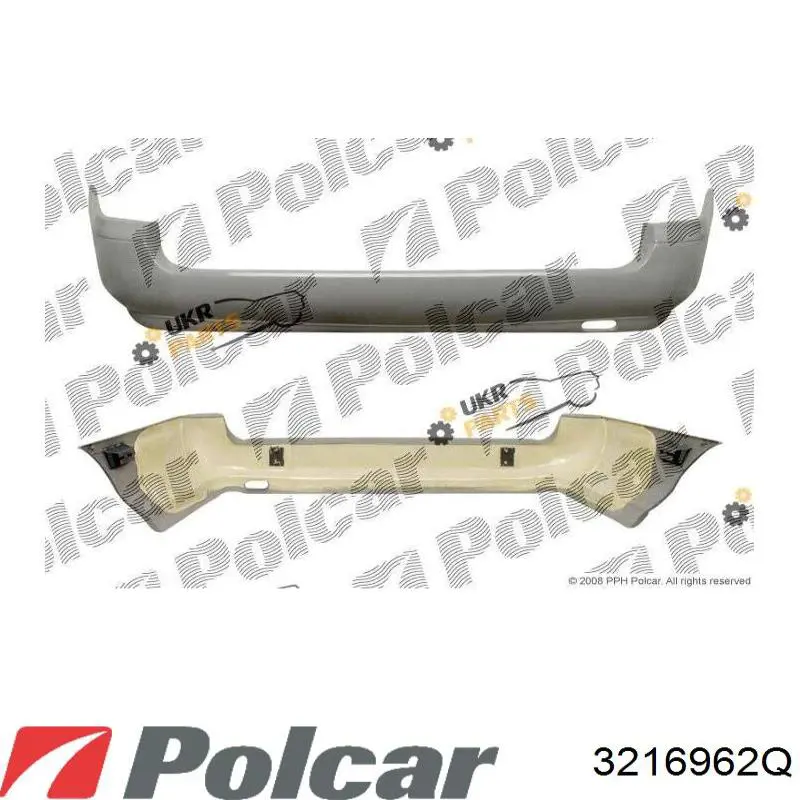 Купити PFD04093BAZ Signeda Задній бампер