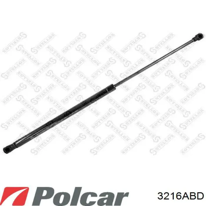 3216ABD Polcar Амортизатор кришки багажника / двері 3/5-ї задньої