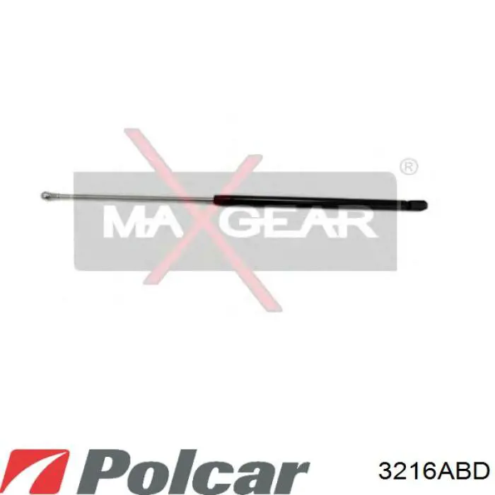 Купити 3216ABD Polcar Амортизатор двері багажника