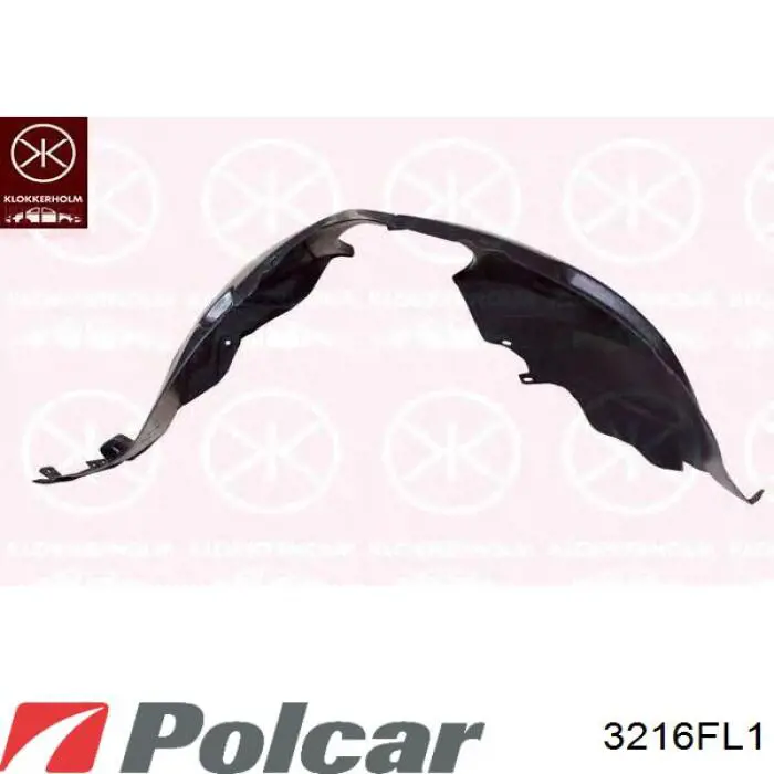 Купити 3216FL1 Polcar Підкрилок передній лівий