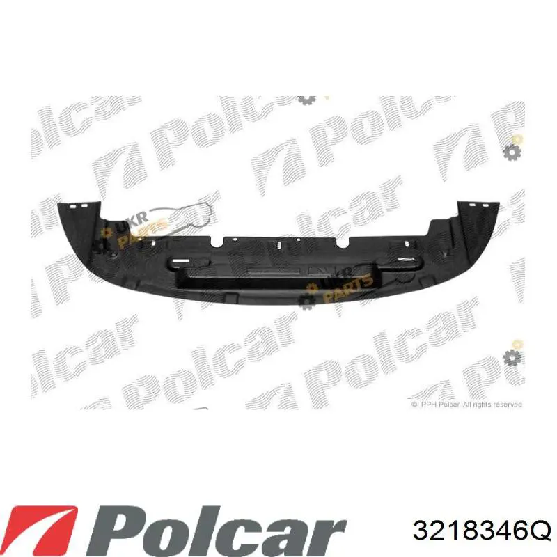 Фартух, дефлектор переднього бампера Ford 1134840 ціна, від 26.48 USD