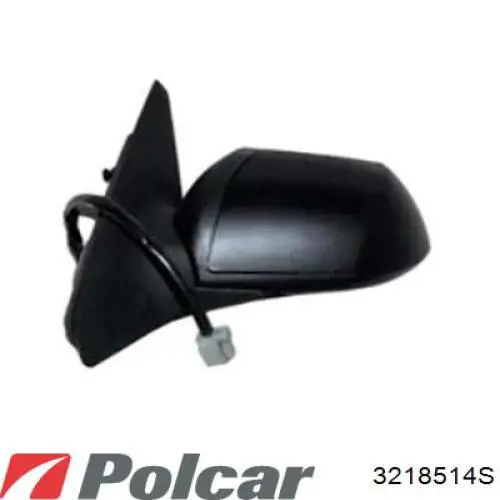 3218514S Polcar Дзеркало заднього виду, ліве