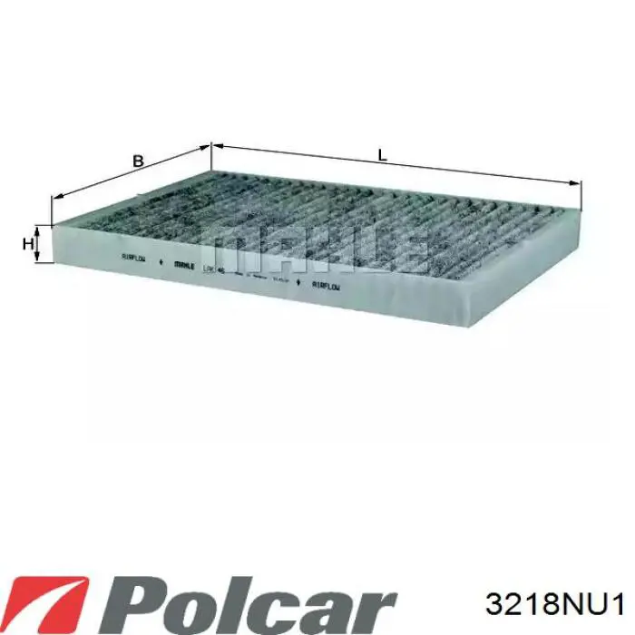 3218NU1 Polcar Електромотор пічки
