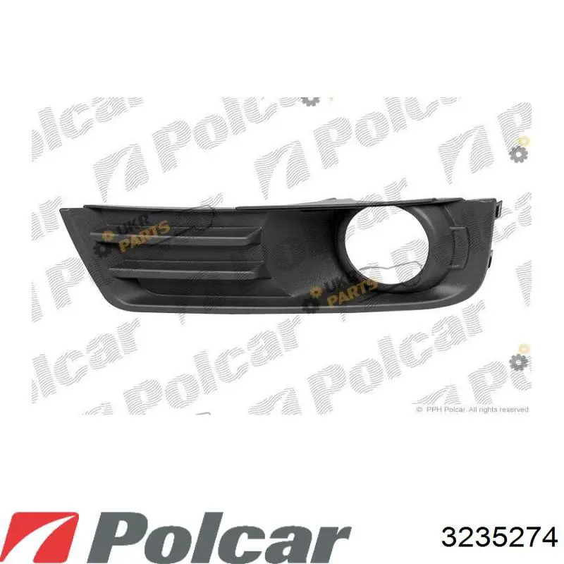 Заглушка протитуманки передньої правої Polcar 3235274 ціна, від 14.81 USD