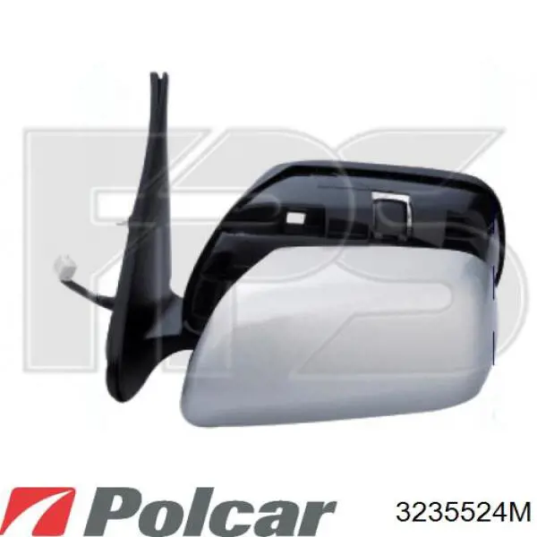 Праве бічне дзеркало Polcar 3235524S ціна, від 57.62 USD