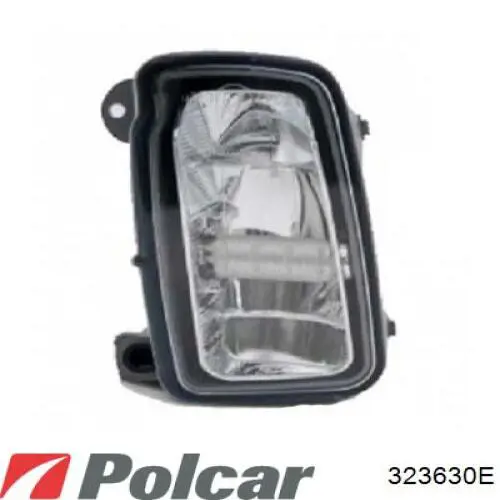 Фара протитуманна, права 323630E Polcar