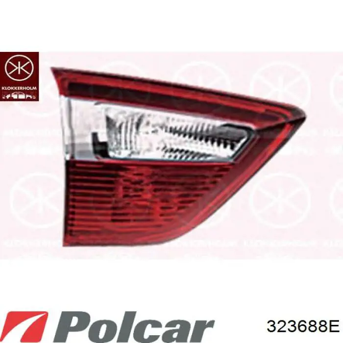 Задня права фара 323688E Polcar