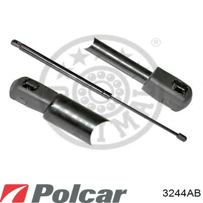 3244AB Polcar Амортизатор кришки багажника / двері 3/5-ї задньої