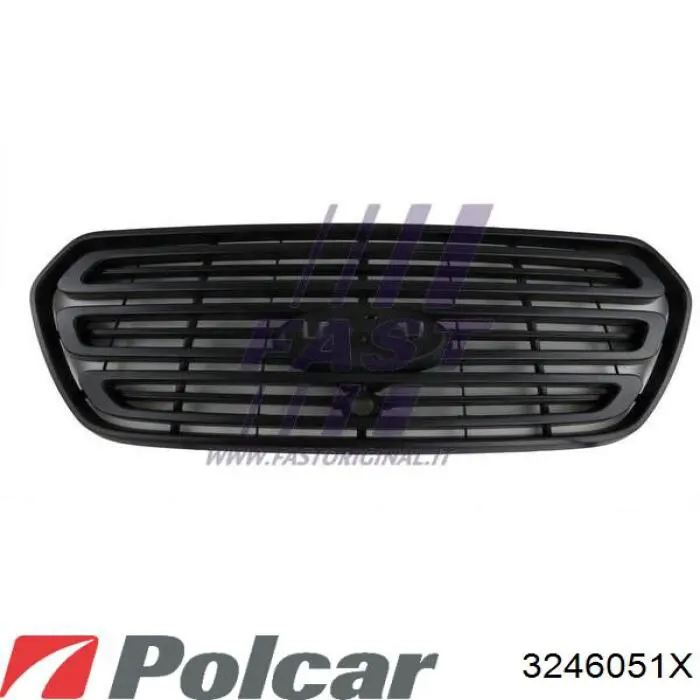 Облицювання радіатора Polcar 324605 ціна, від 8.87 USD