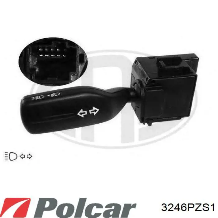 3246PZS1 Polcar Перемикач підрульовий, лівий