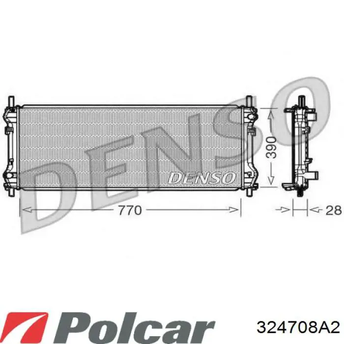 Купити 324708A2 Polcar 