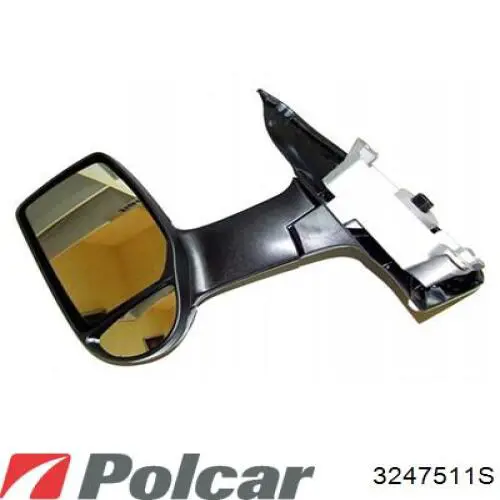 3247511S Polcar Дзеркало заднього виду, ліве