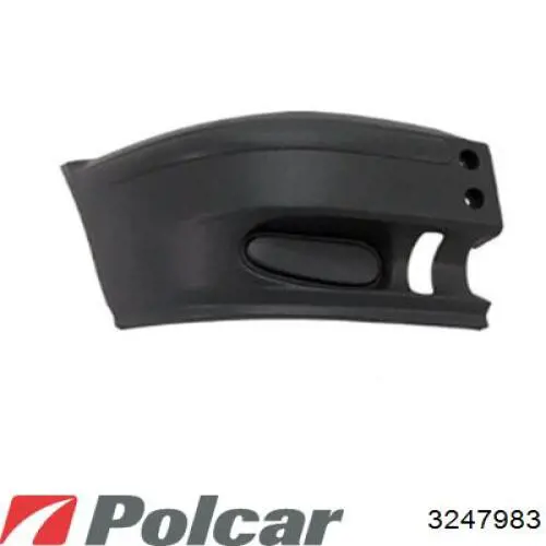 Ікло заднього бампера праве Polcar 3247983 ціна, від 17.14 USD