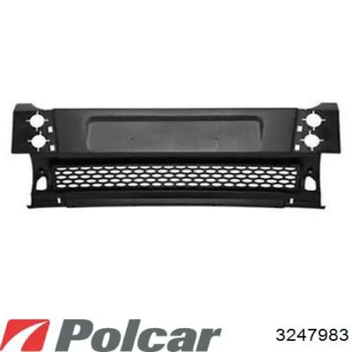 Бампер задній, права частина 3247983 Polcar