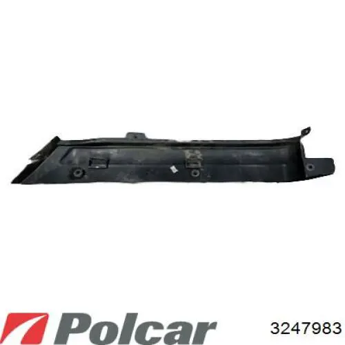 3247983 Polcar Бампер задній, права частина