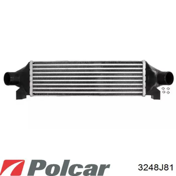 Купити 3248J81 Polcar Радіатор интеркуллера