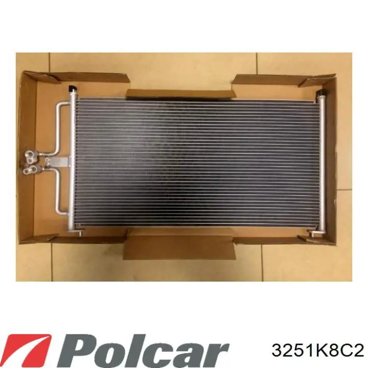 3251K8C2 Polcar радіатор кондиціонера