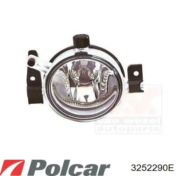 Купити 3252290E Polcar Фара протитуманна, ліва