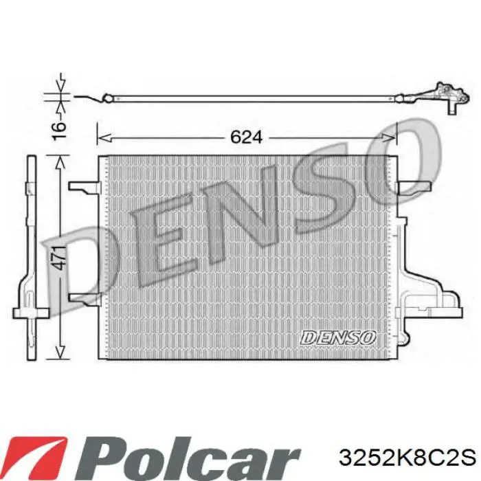 3252K8C2S Polcar Конденсатор