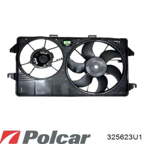 325623U1 Polcar Дифузор радіатора охолодження, в зборі з мотором і крильчаткою