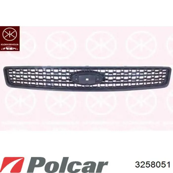 Решітка радіатора 1365023 Ford